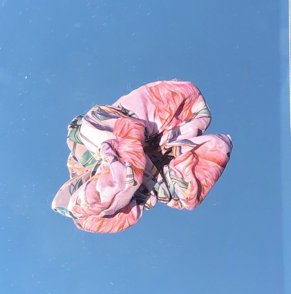 The Flamingo Scrunchie